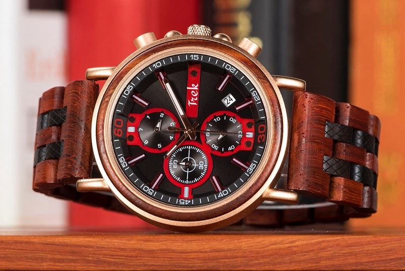 Valerio Chronograph - Stargazer Red