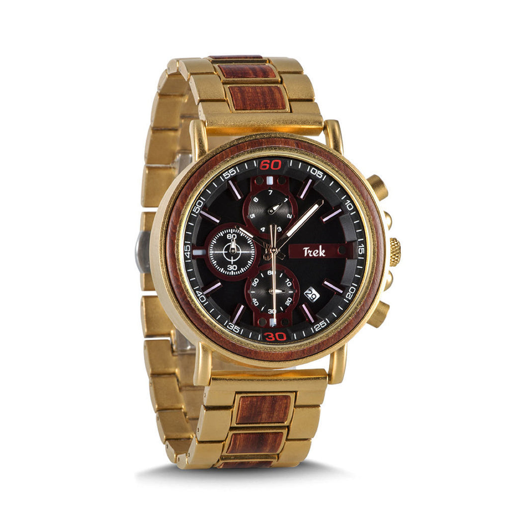 Valerio Chronograph - Amber Gold