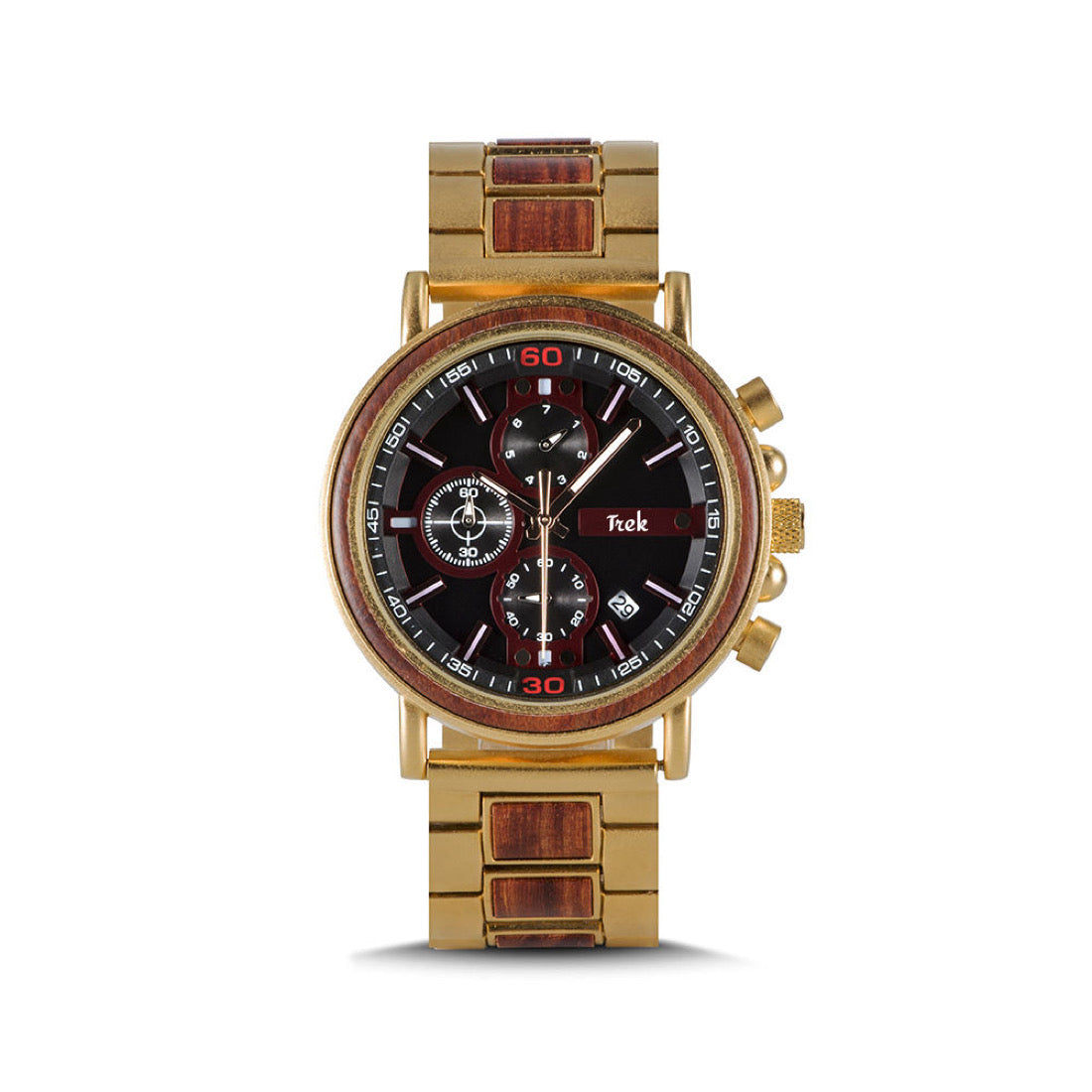 Valerio Chronograph - Amber Gold