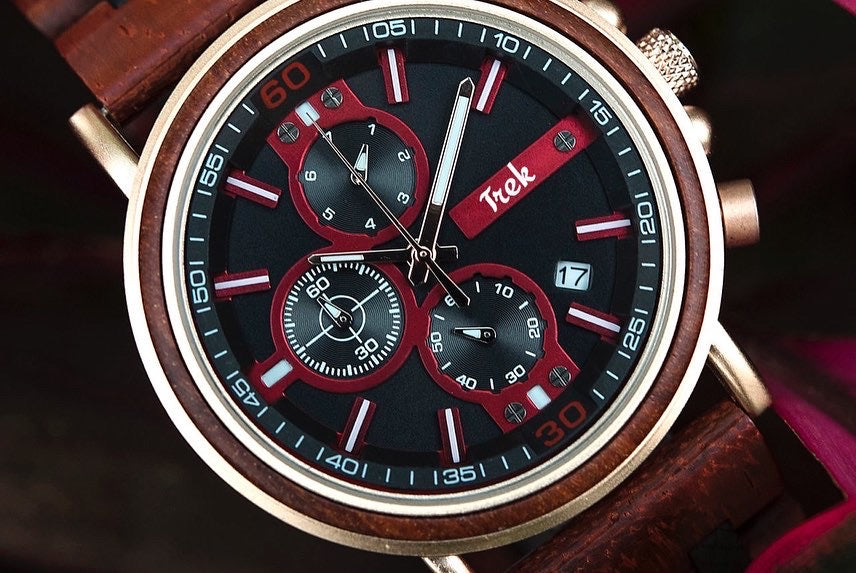 Valerio Chronograph - Stargazer Red