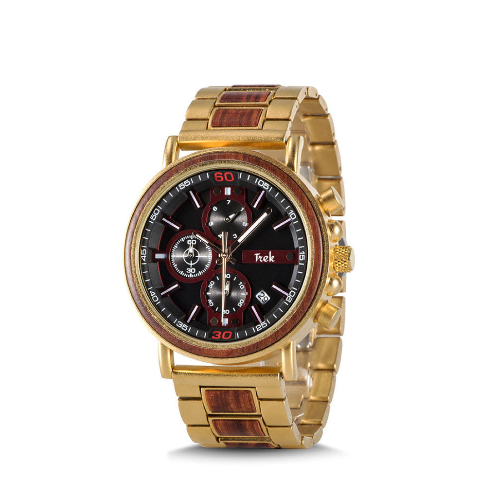 Valerio Chronograph - Amber Gold