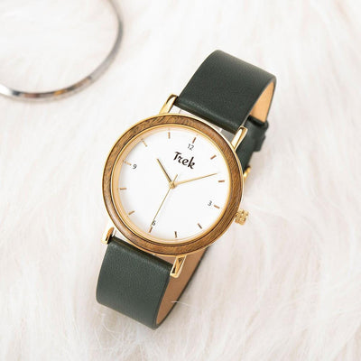 Victoria Women’s Luxury Watch - Olive Green - Trek Watches